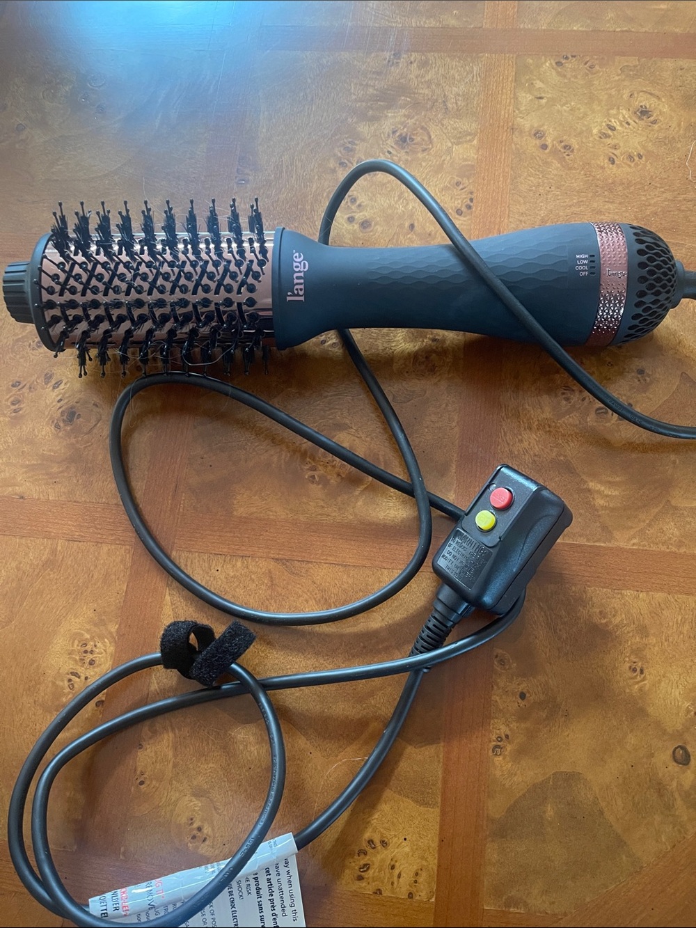 Lange Le Volume Black Round Hot Air Brush